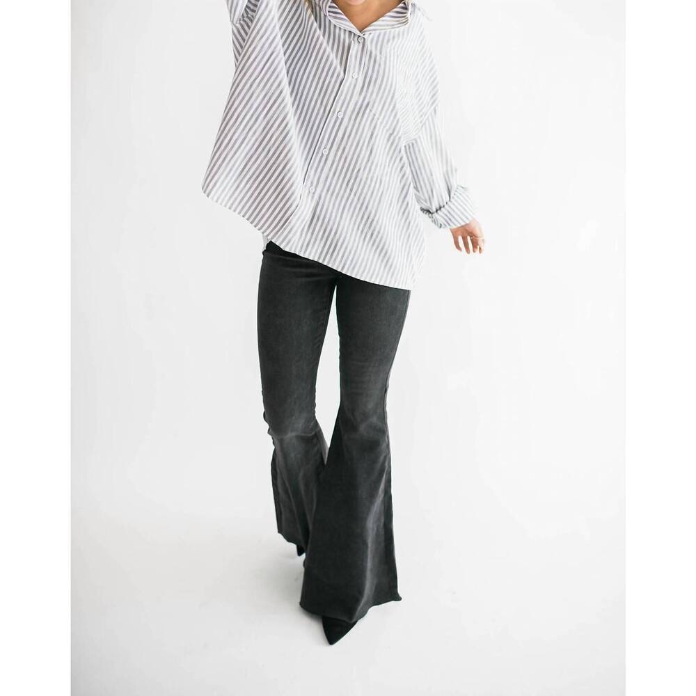 NEW FALCON PARK addison button up in grey